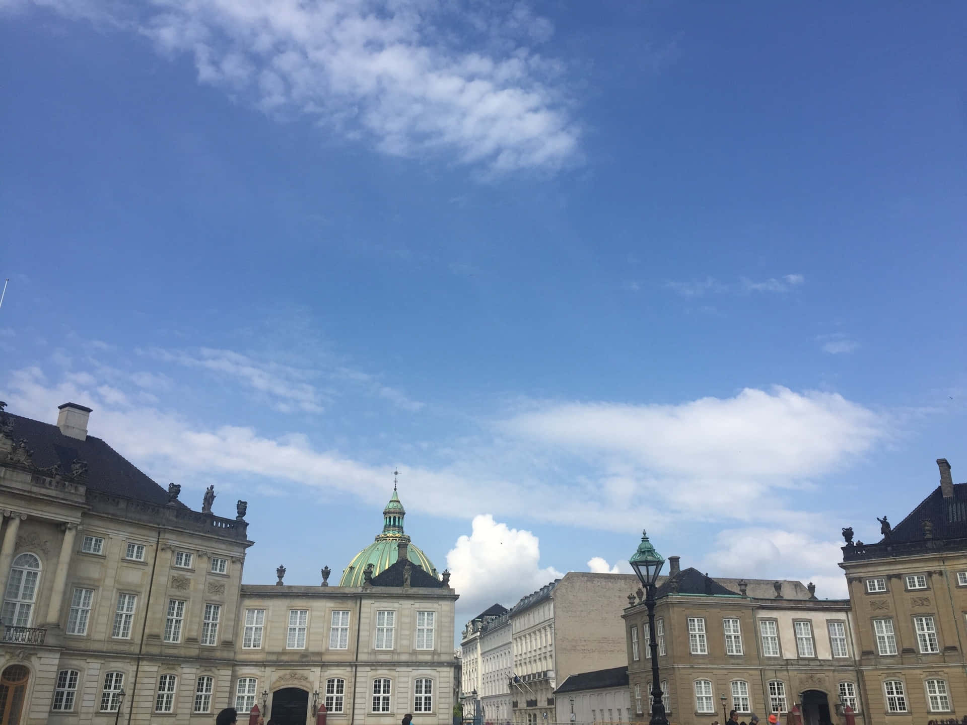 Amalienborg Palace's Lovely Buildings Wallpaper