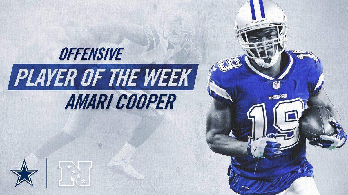 Amari Cooper Offensive Player Week Wallpaper