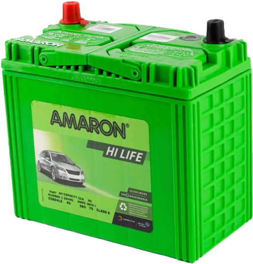 Amaron Hi Life Car Battery PNG