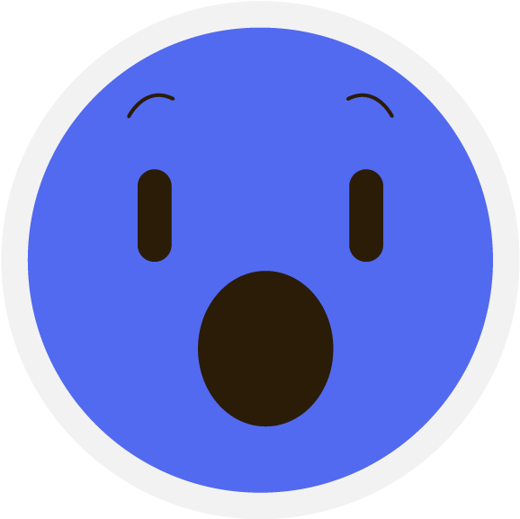 Amazed Emoji Expression PNG