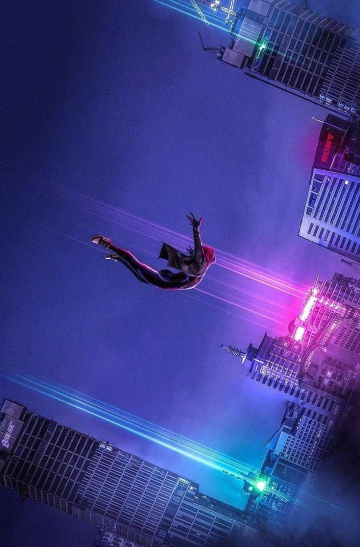 Amazing Artwork Of Spider Man Into The Spider Verse
