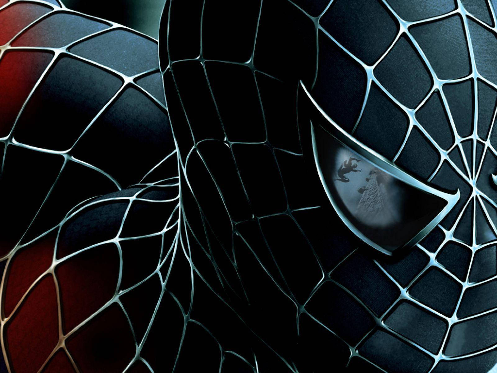 Erstaunlicherschwarzer Spiderman Wallpaper