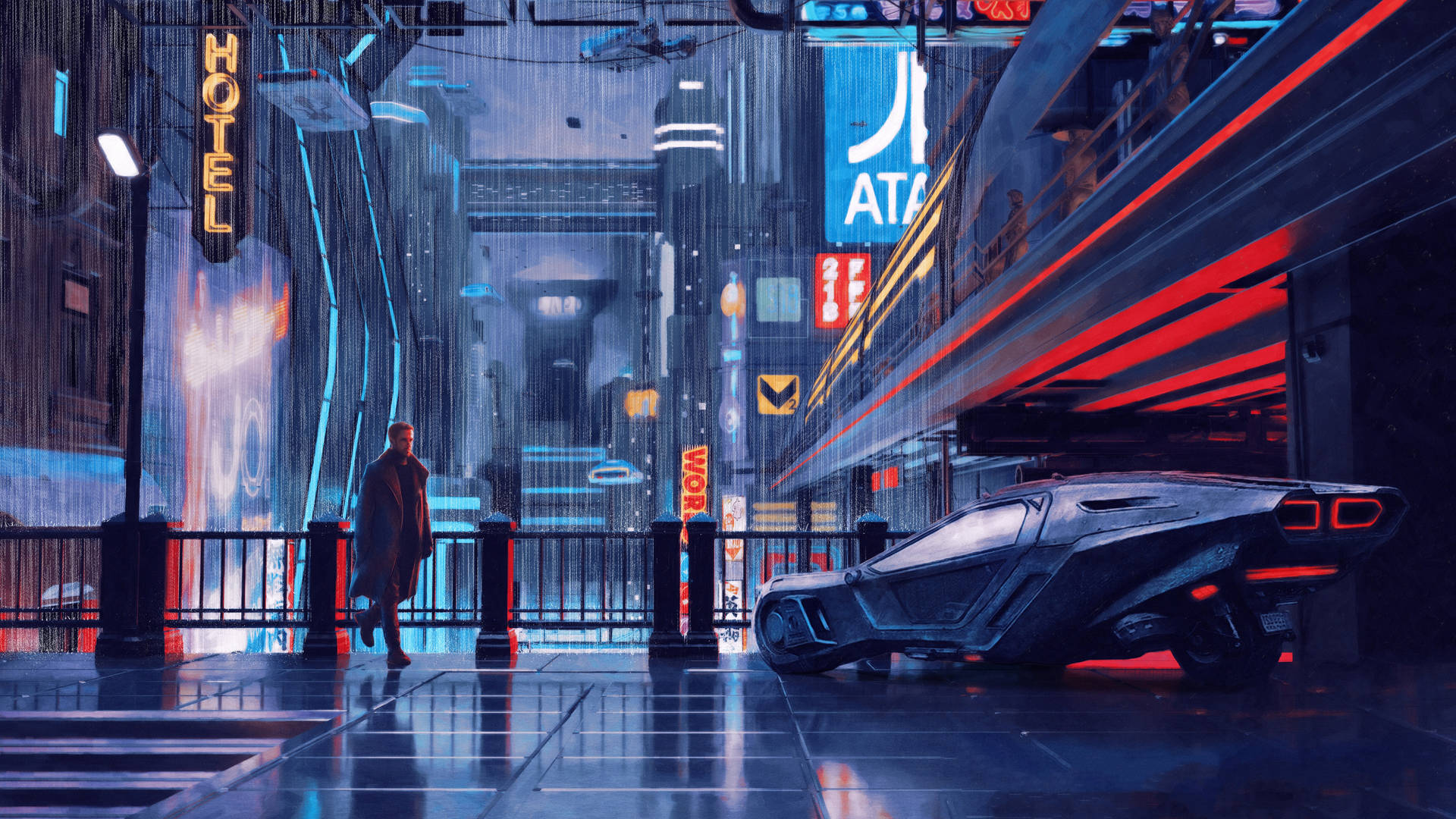 Amazing Blade Runner 2049 Fan Art Background