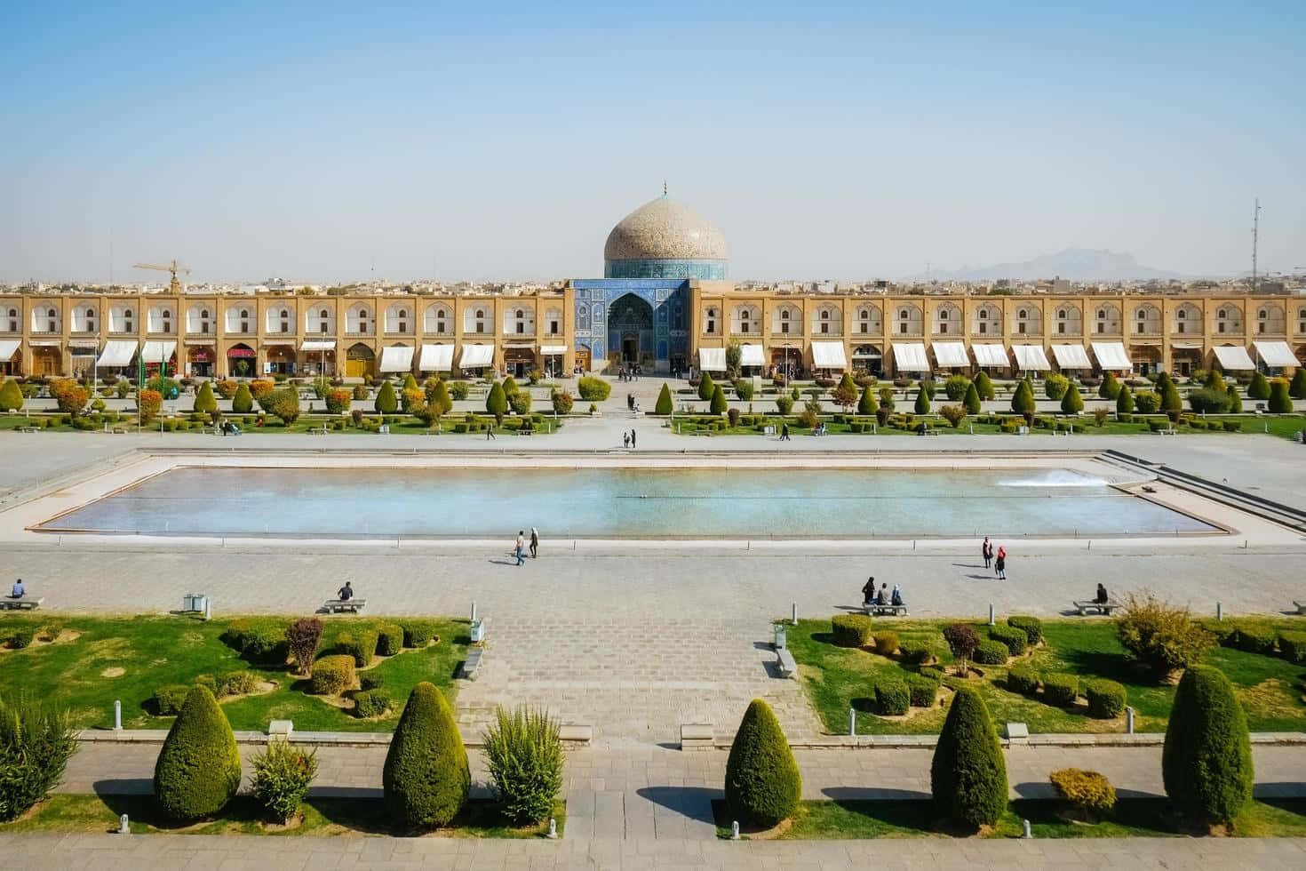 Amazing Isfahan Imam Square View Wallpaper