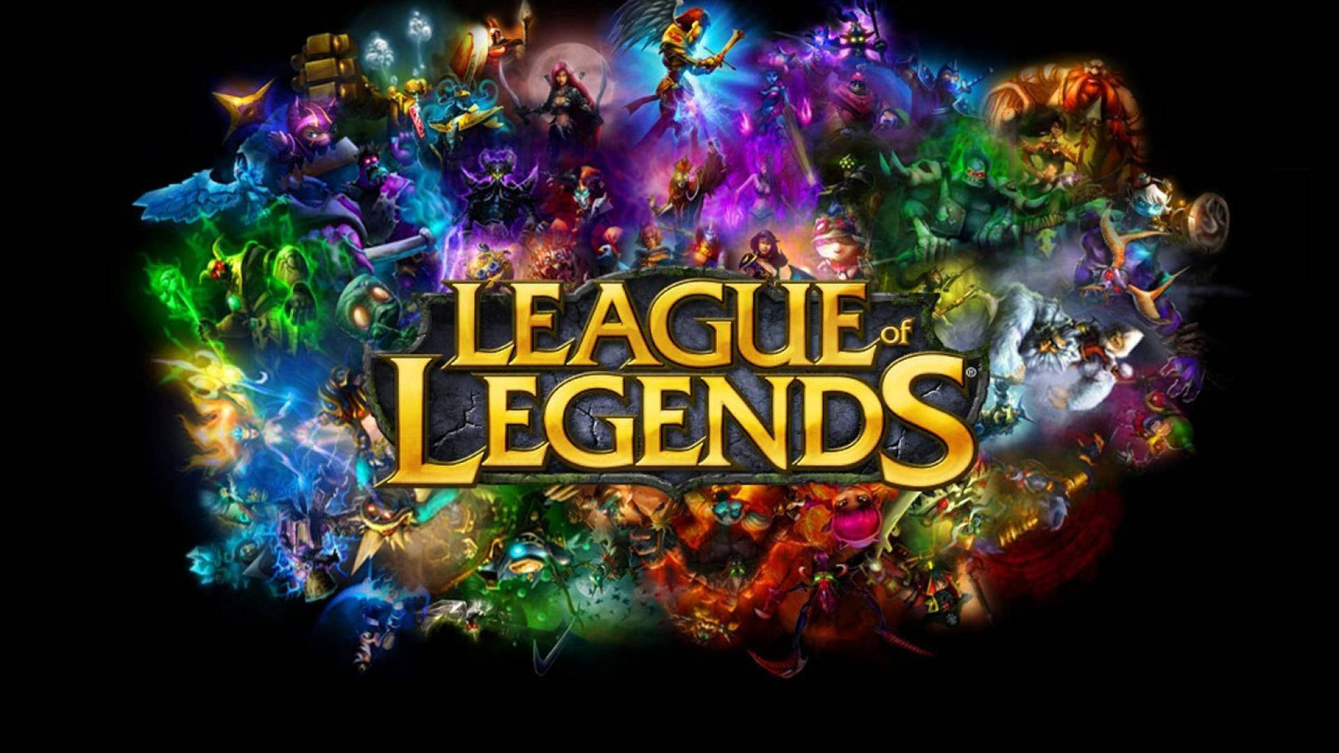 Amazing League Of Legends Logo Wallpaper