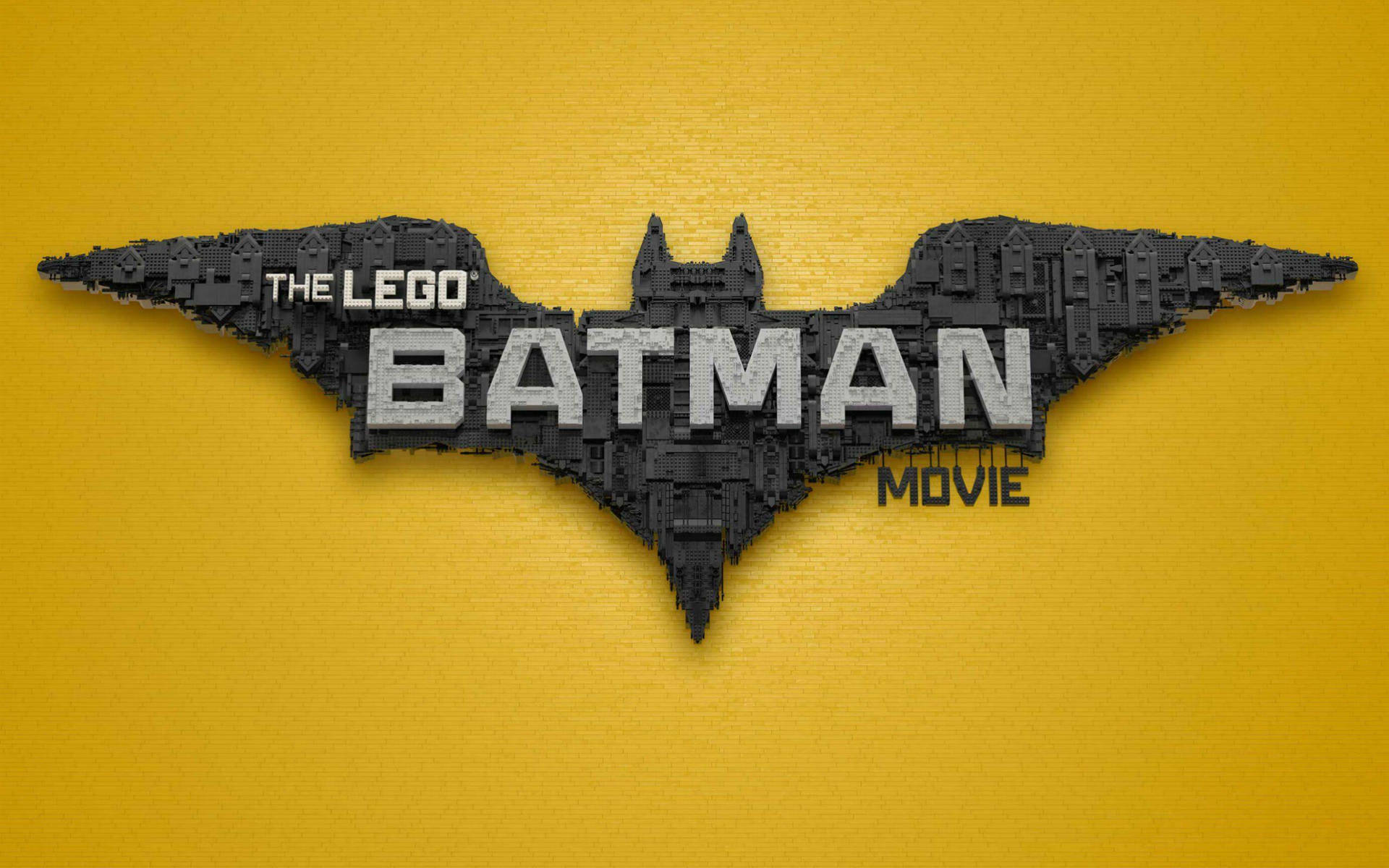 Amazing LEGO Batman Movie Logo Wallpaper