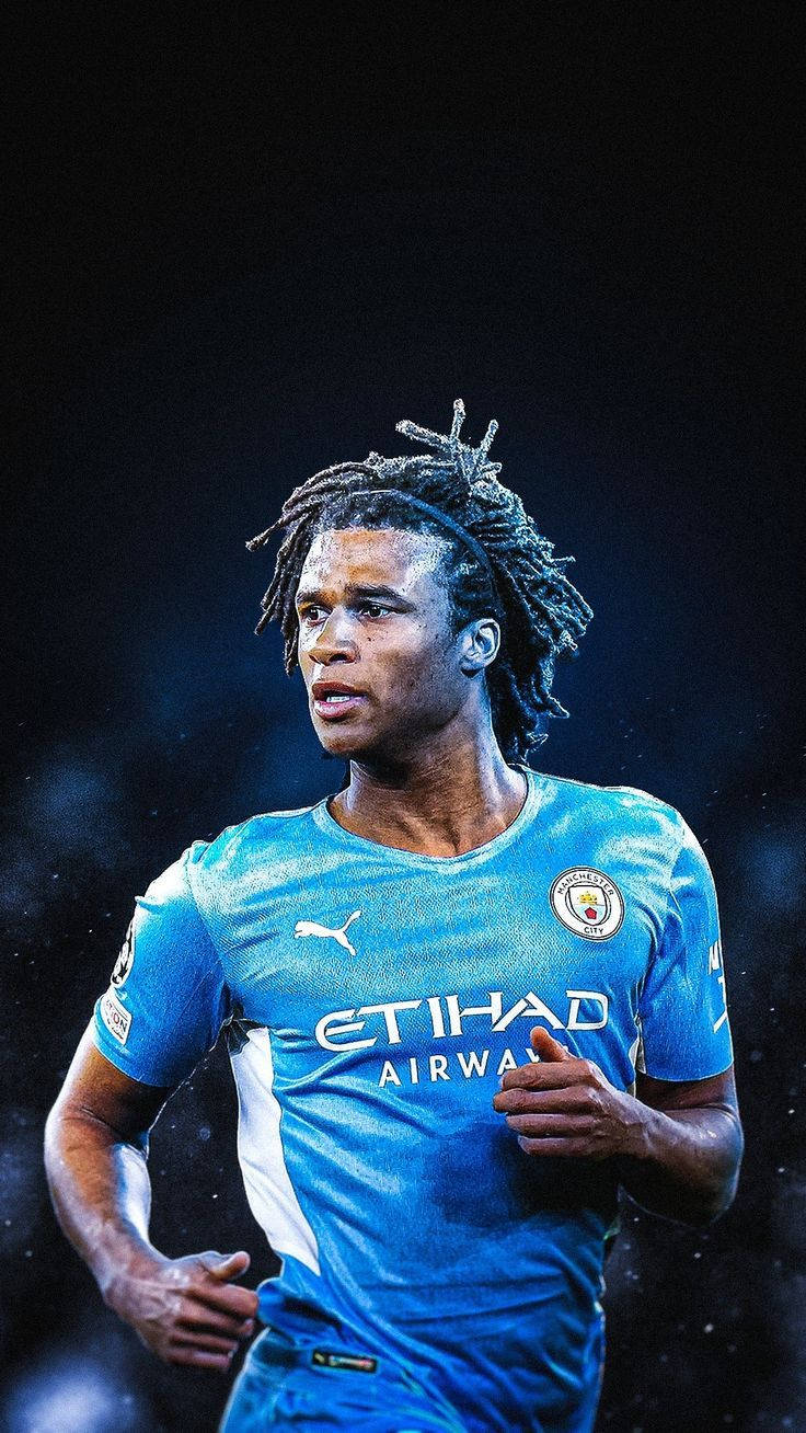 Amazing Nathan Ake Manchester City Photo Wallpaper