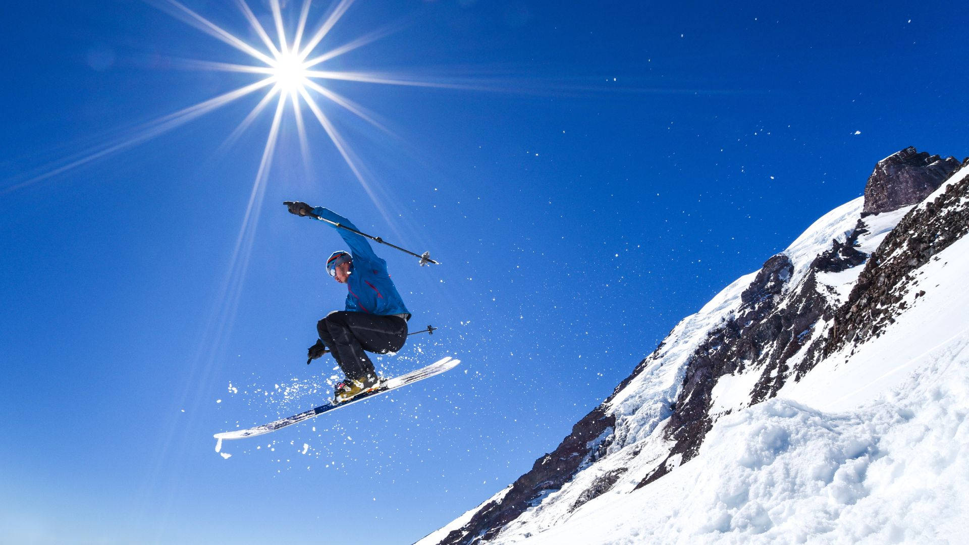 Amazing Ski Jumping Talent Wallpaper
