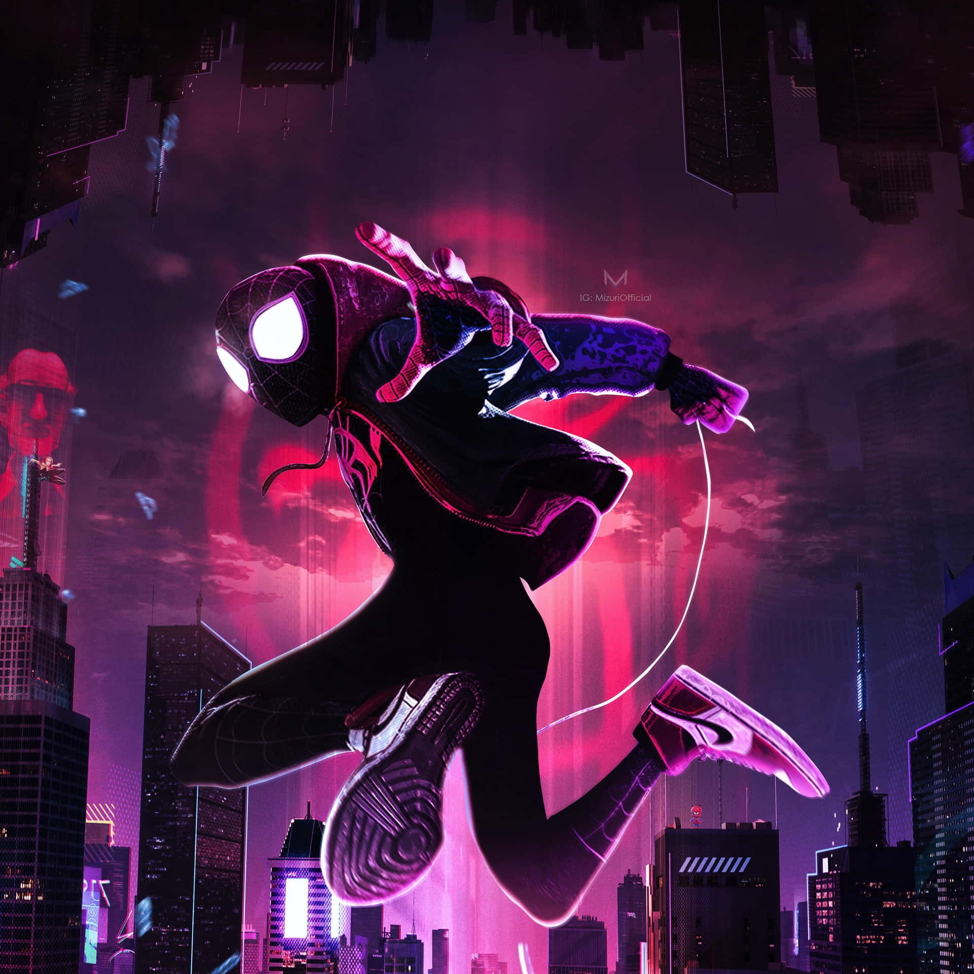 Amazing Spider Man In Action Wallpaper