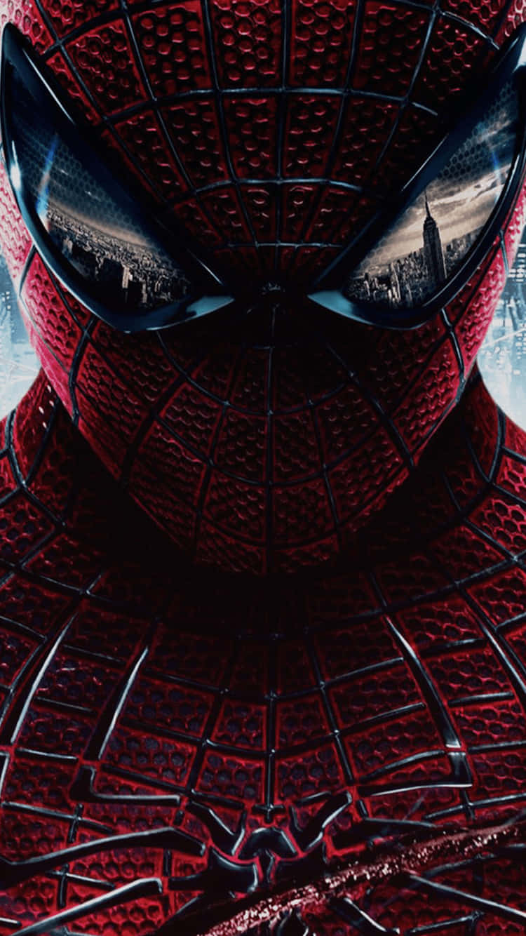 Holdir Den Erstaunlichen Superhelden Von Marvel: Spider-man Für Dein Iphone! Wallpaper