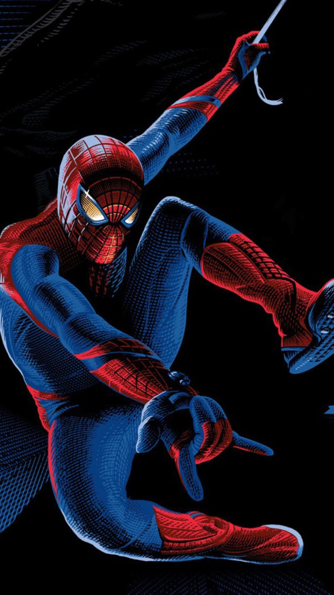 Get ready to face the world with the Amazing Spider Man Iphone Wallpaper