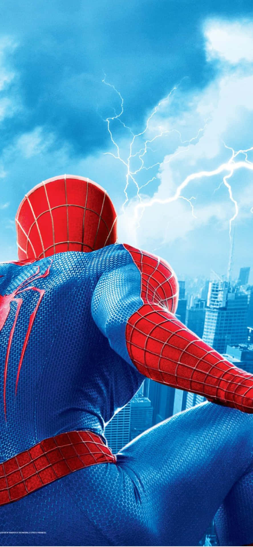 Upplevden Fantastiska Äventyret Med Spider Man På Din Iphone Idag! Wallpaper