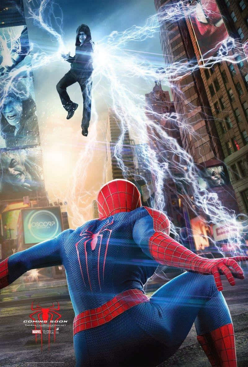 Indossail Potere Incredibile Di Spiderman Con Te Ovunque, In Qualsiasi Momento, Con Questa Custodia Personalizzata Per Iphone. Sfondo