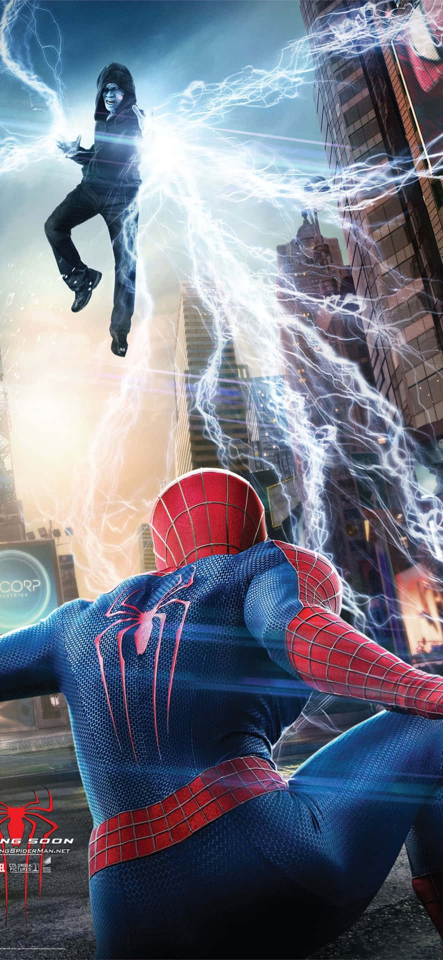 Feiereden Erstaunlichen Spiderman Mit Deinem Smartphone! Wallpaper