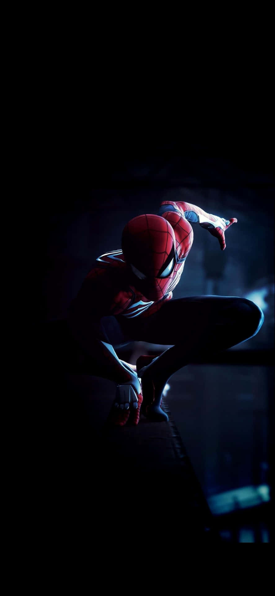 En fantastisk Spider Man Iphone til Adrenalin Nørder Wallpaper