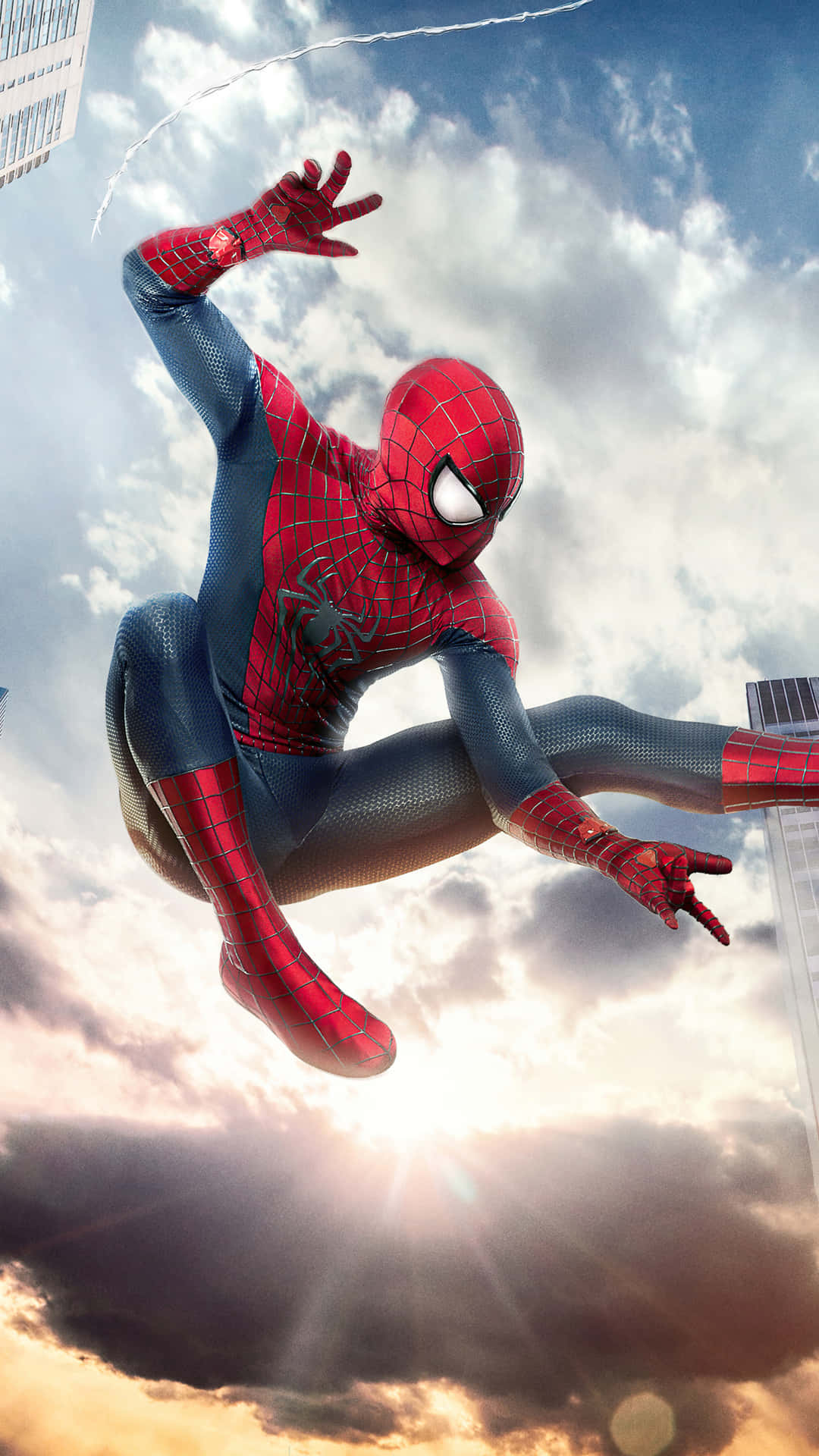 Einunglaubliches Hintergrundbild Des Erstaunlichen Spider-man Für Dein Iphone. Wallpaper