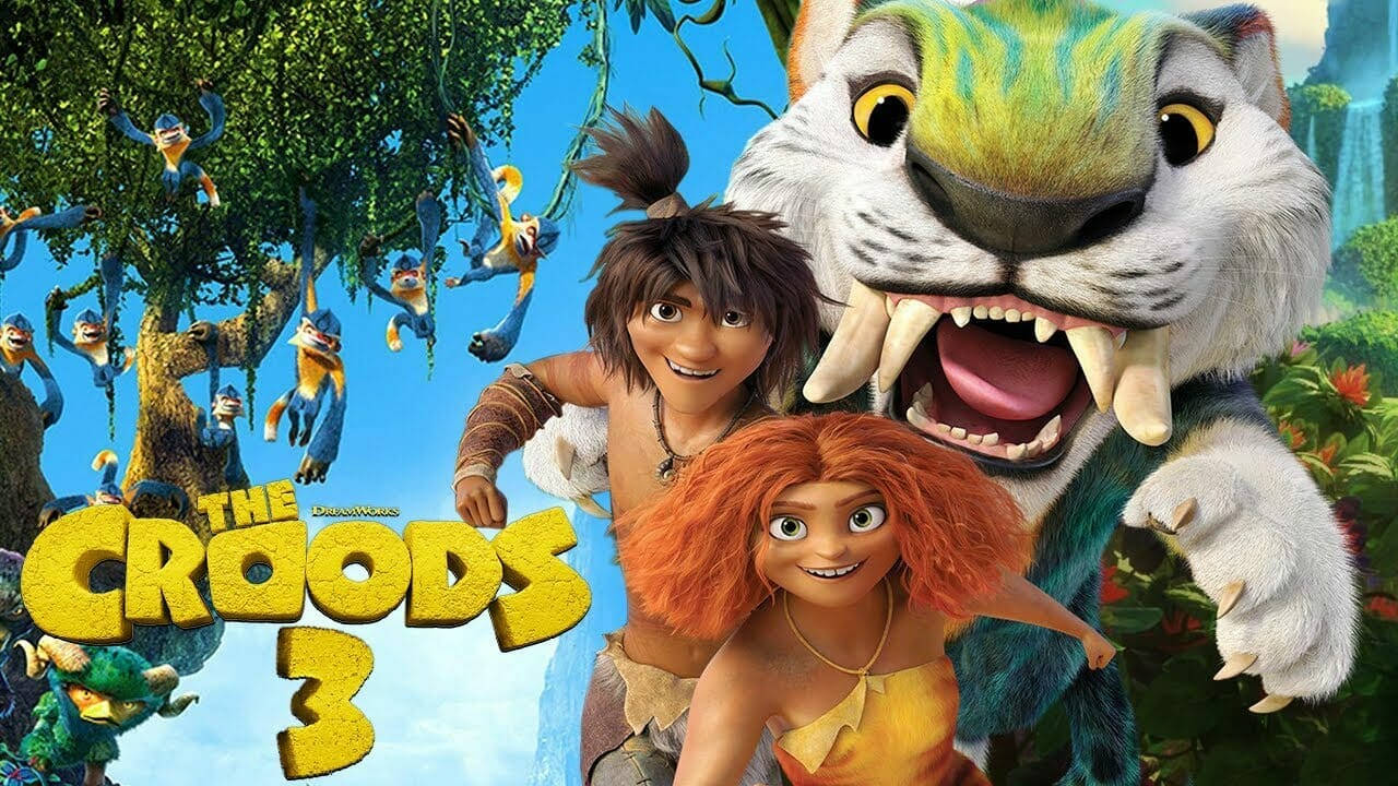 Amazing The Croods 3 Movie Poster Wallpaper