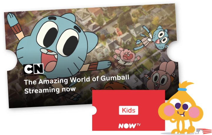 Amazing Worldof Gumball Streaming Ad PNG