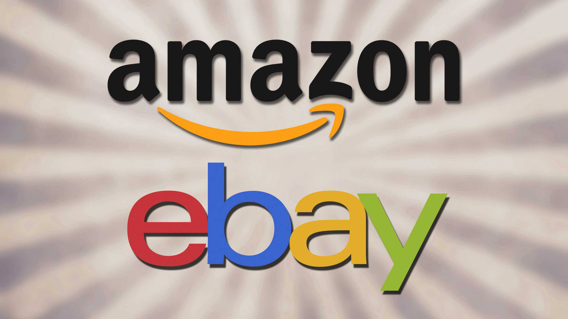 Amazon And Ebay Logos Wallpaper
