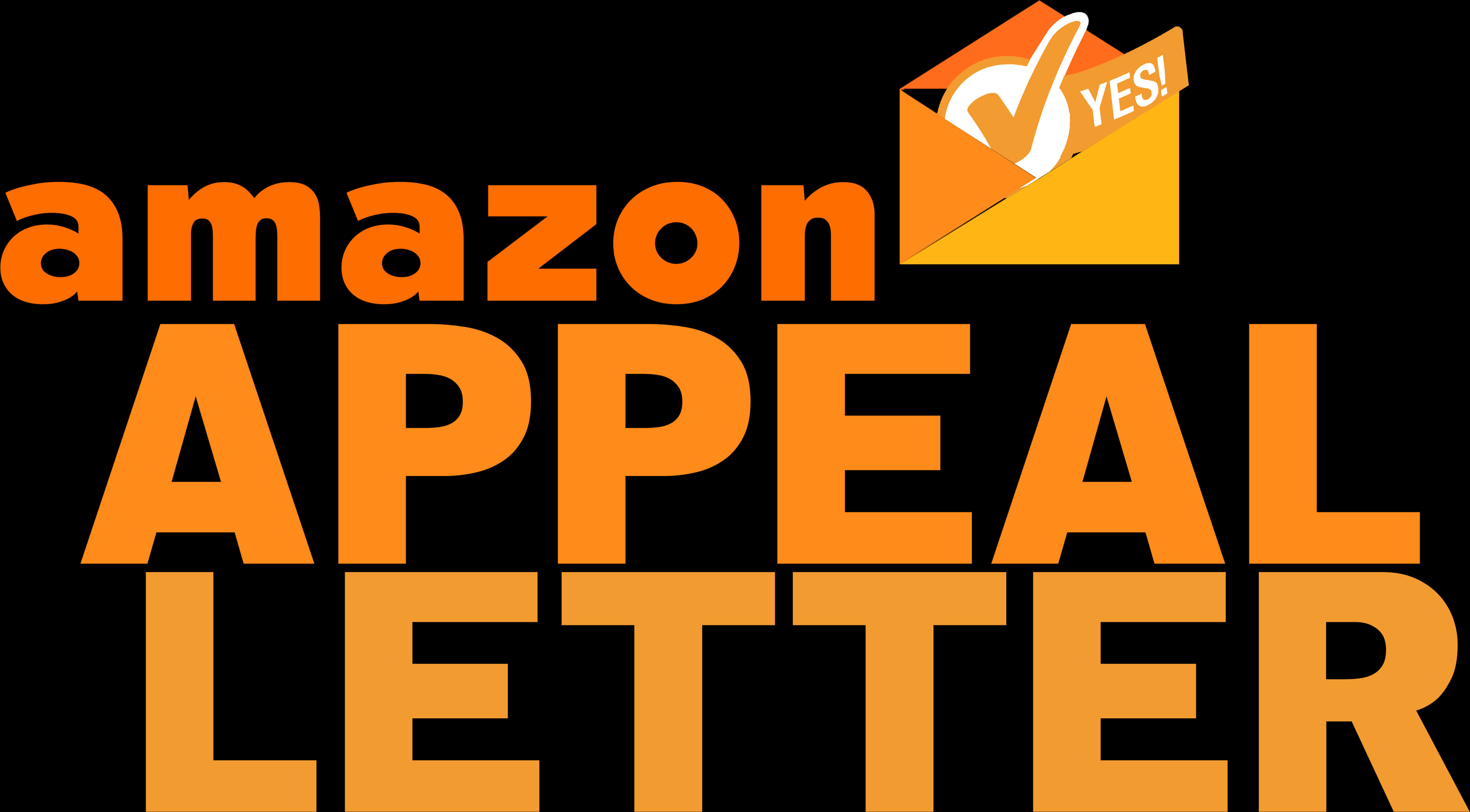 Amazon Appeal Letter Graphic PNG
