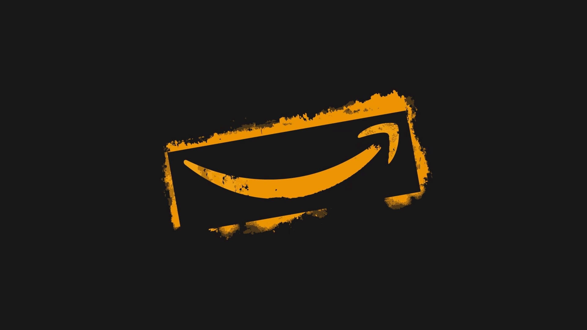 Logotipode Flecha Da Amazon. Papel de Parede