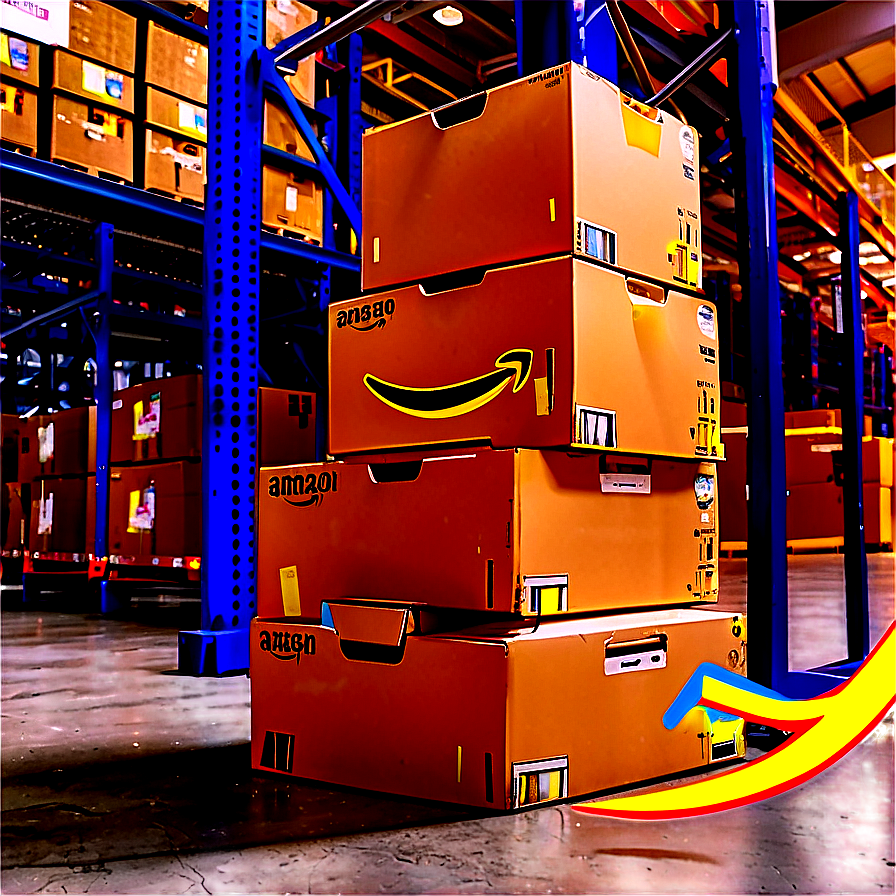 Amazon Box At Warehouse Png 33 PNG