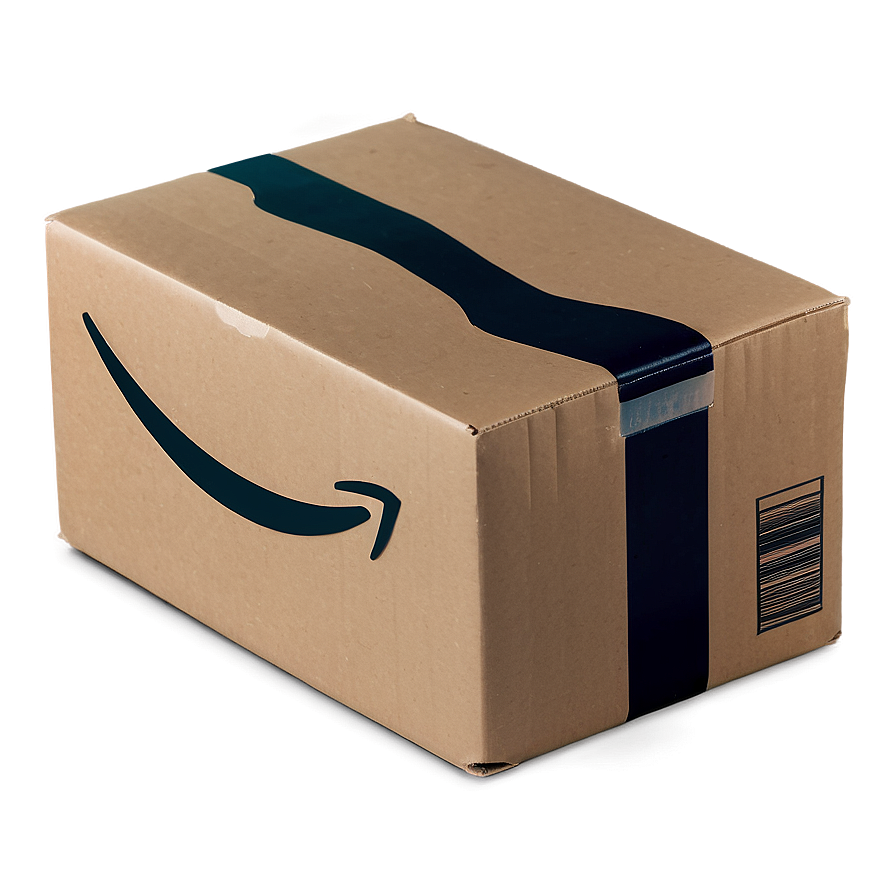 Amazon Box With Fragile Sticker Png Njo9 PNG