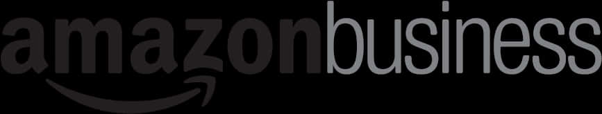 Amazon Business Logo_ Black Background PNG