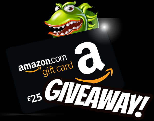 Amazon Gift Card Giveaway Promotion PNG