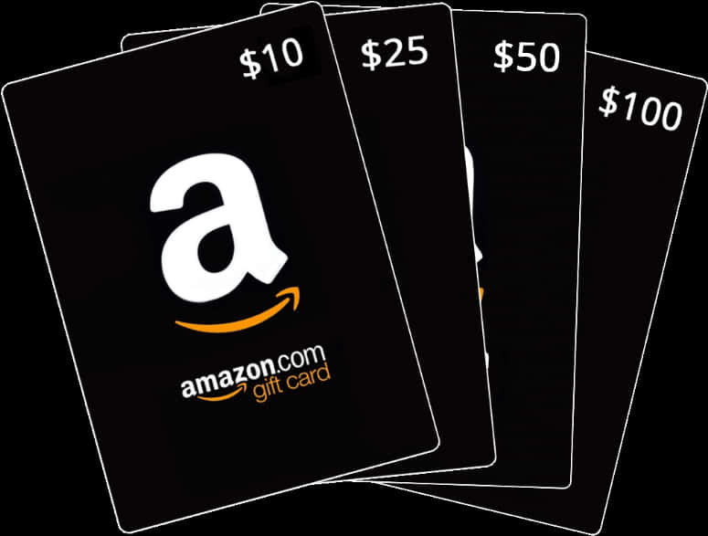 Amazon Gift Cards Denominations PNG