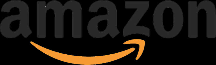 Amazon Logo Black Background PNG