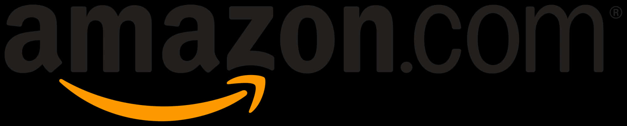 Amazon Logo Black Background PNG