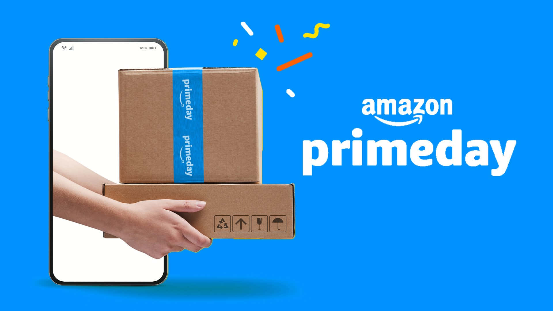 Amazon Prime Day Package Delivery Wallpaper