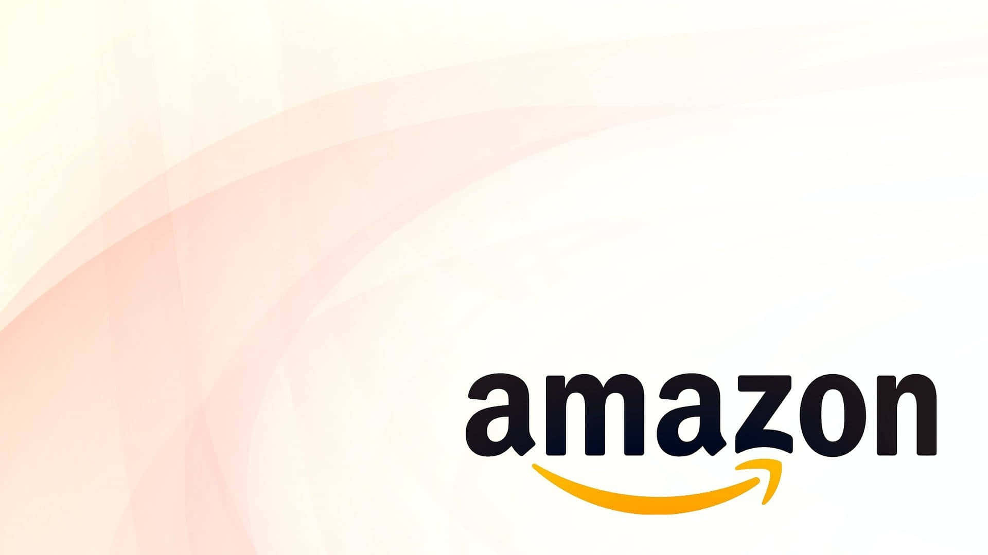 Amazon UK Logo In White Abstract Wallpaper