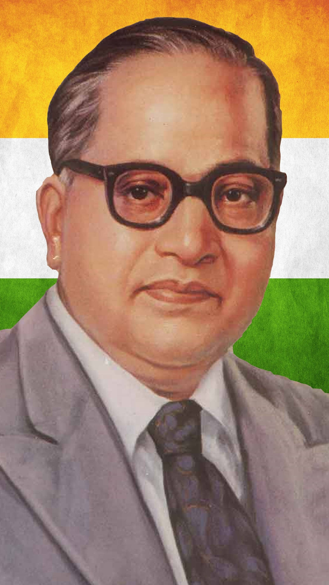 Ambedkar Porträtt Wallpaper