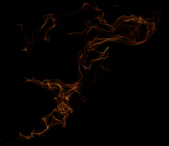 Amber Smoke Artistry PNG