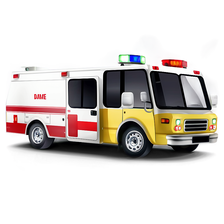 Ambulance Car Vector Design Png Gme70 PNG