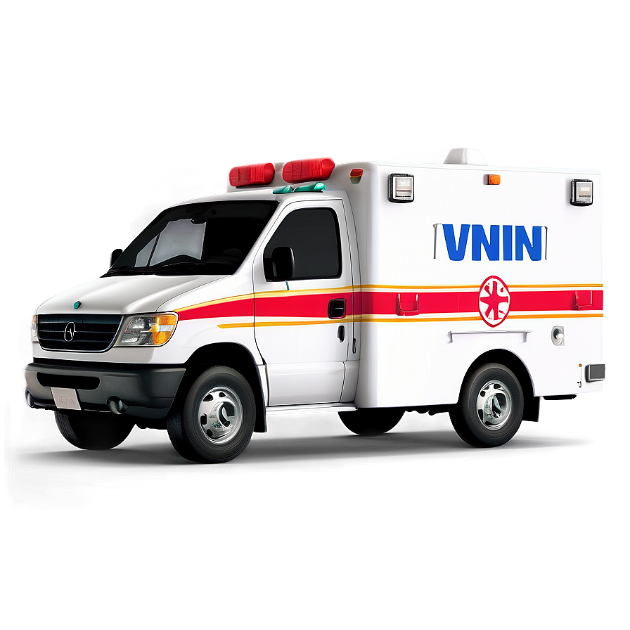 Ambulance Van Vector Png 06202024 PNG