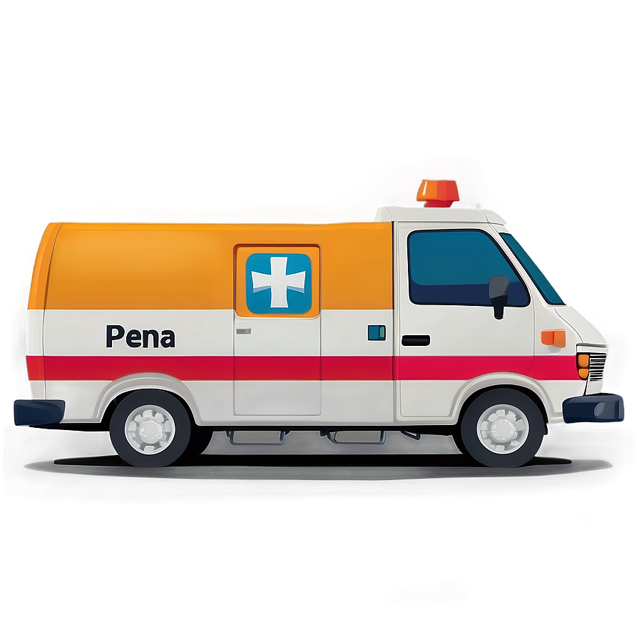 Ambulance Van Vector Png 52 PNG