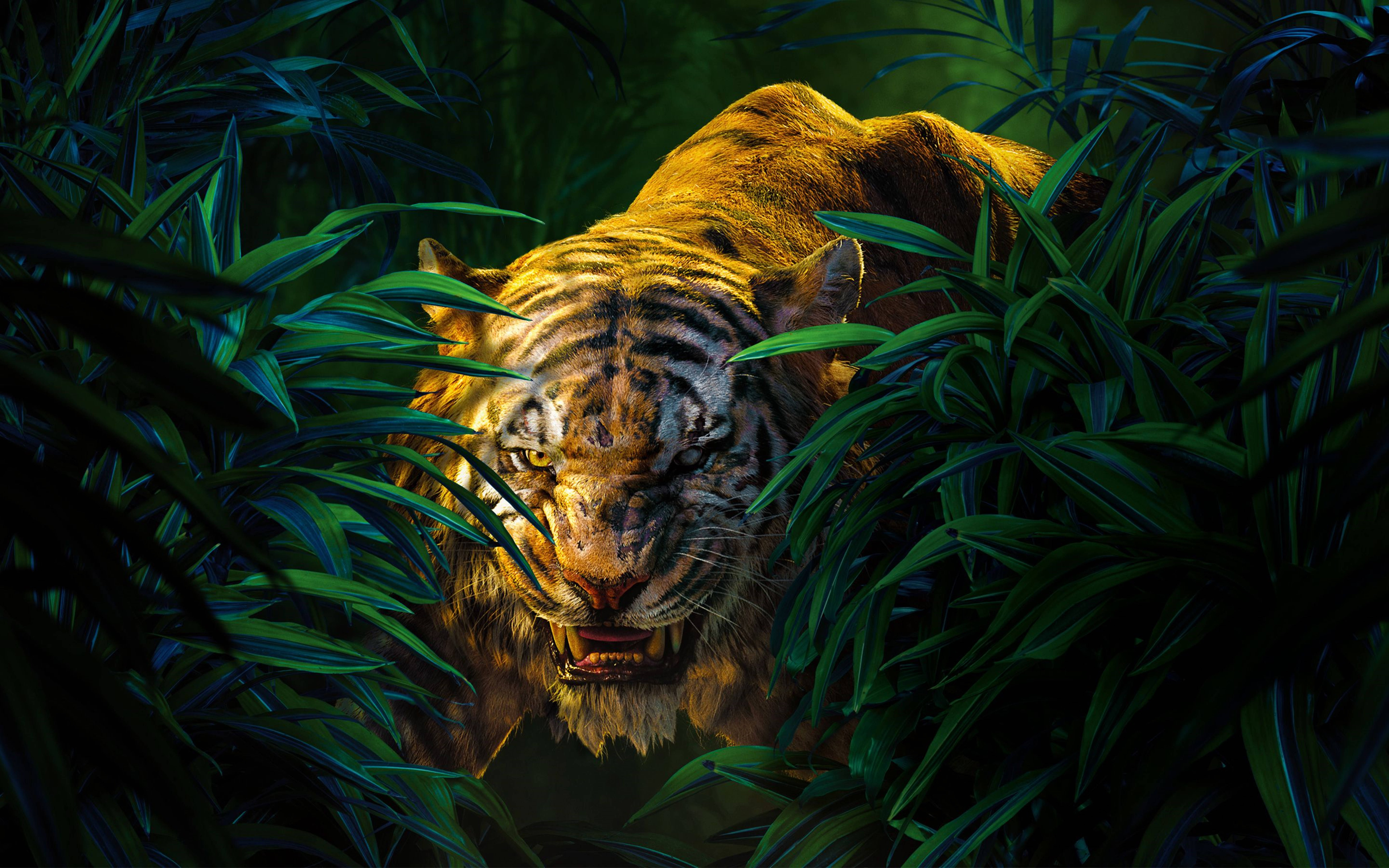 Ambush Master 8k Tiger Uhd Wallpaper
