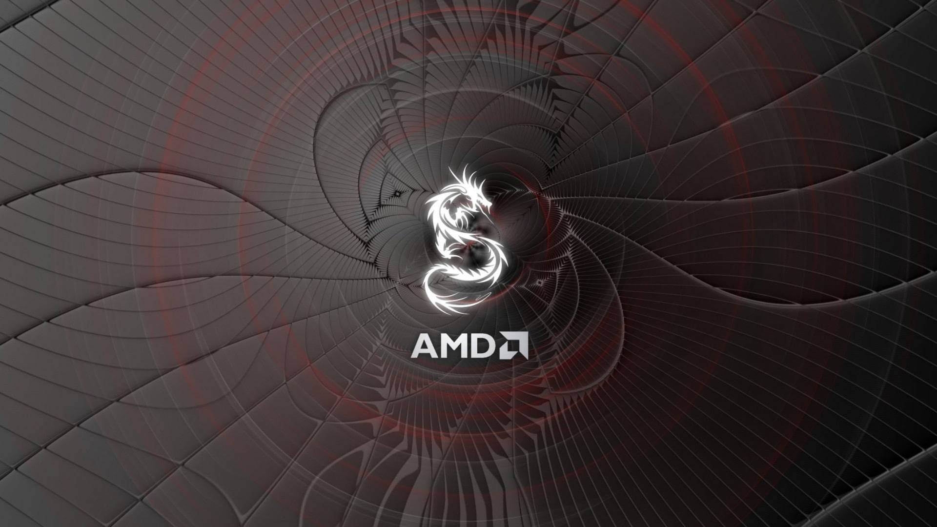 AMD Dragon Graphics Background Wallpaper