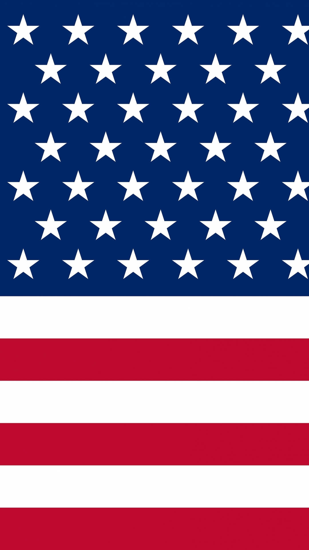 Estrellasy Barras De La Bandera De América En El Iphone. Fondo de pantalla