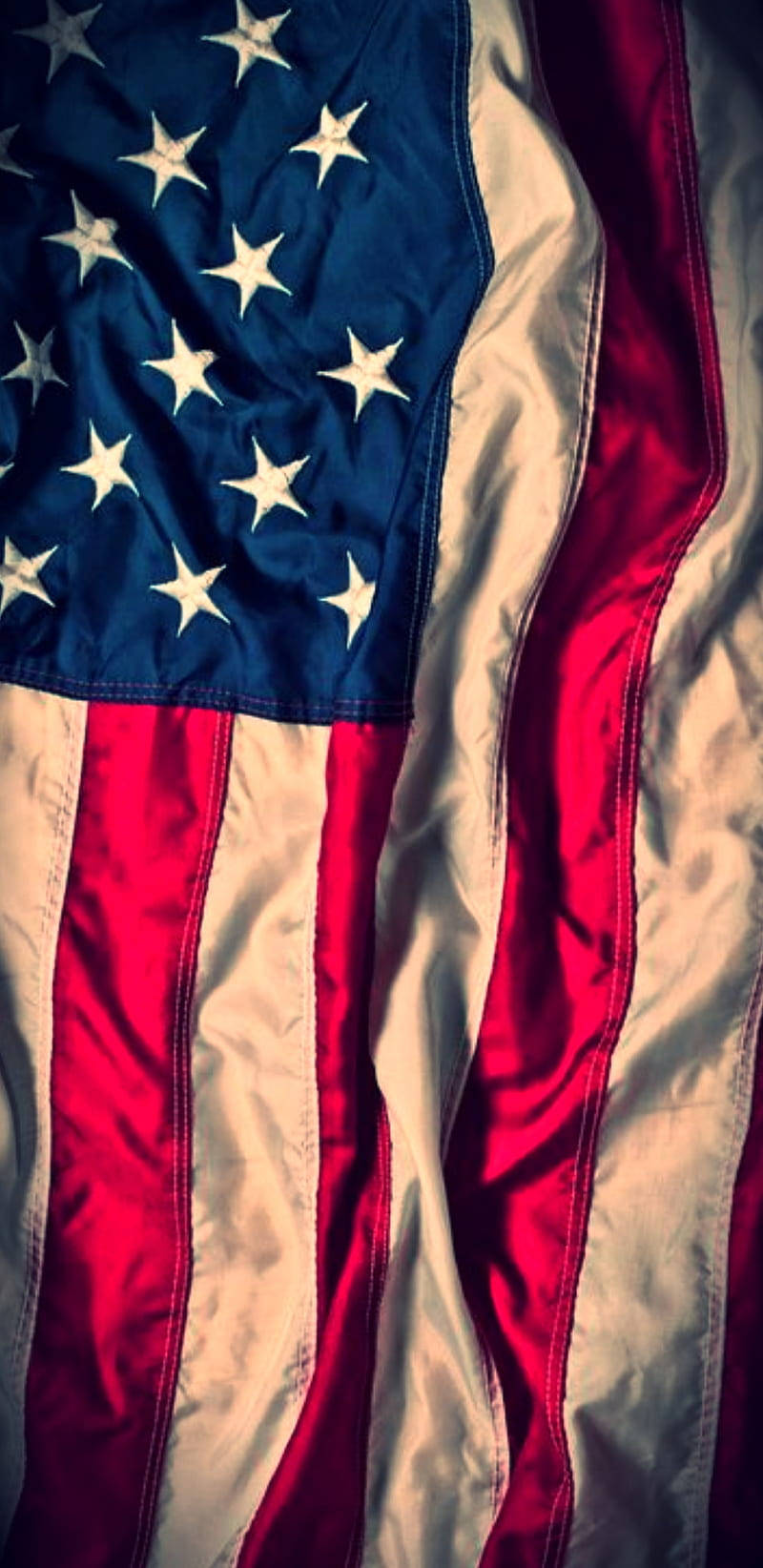Fondode Pantalla De La Bandera Colgante De América Para Iphone. Fondo de pantalla