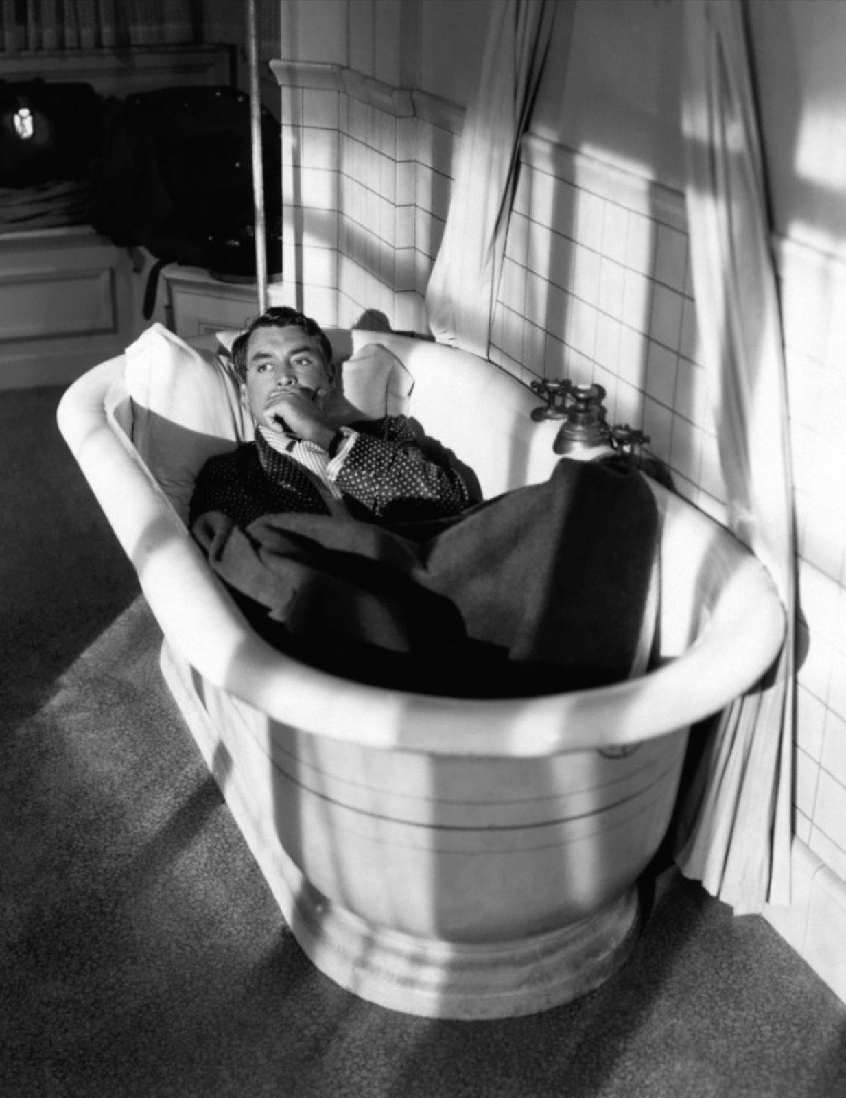 Iconaamericana: L'eleganza Senza Tempo Di Cary Grant Sfondo
