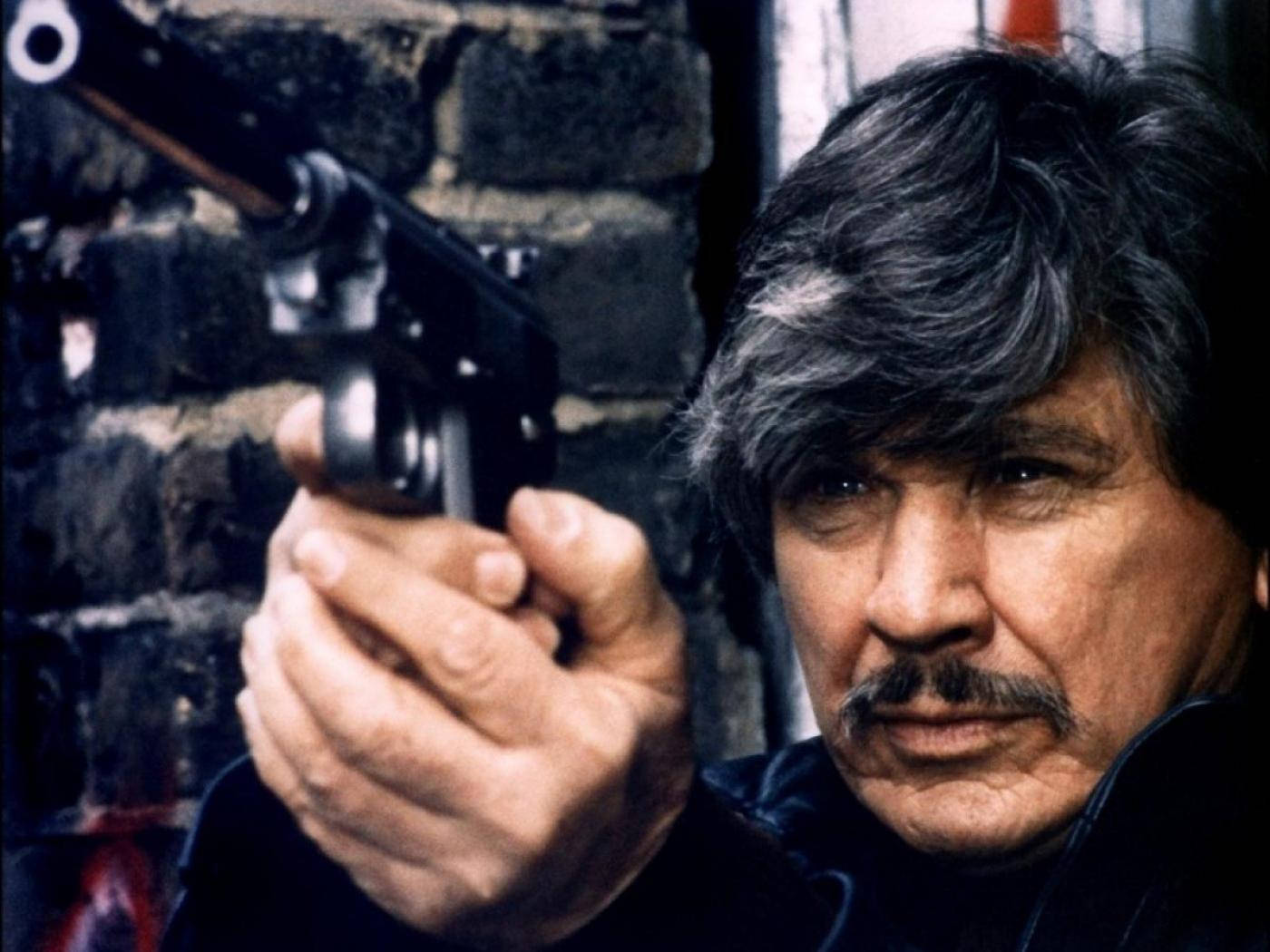 American Actor Charles Bronson In The Death Wish 1974 Wallpaper