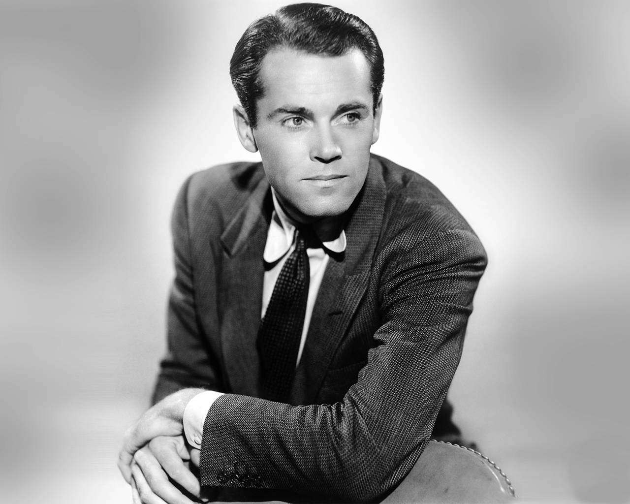 Actorestadounidense Henry Fonda En Retrato De 1936. Fondo de pantalla