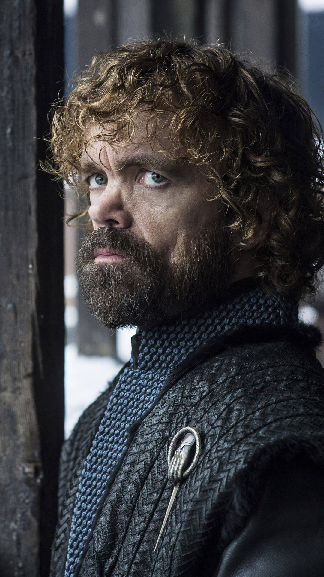 Amerikanskskådespelare Peter Dinklage Som Tyrion Lannister. Wallpaper