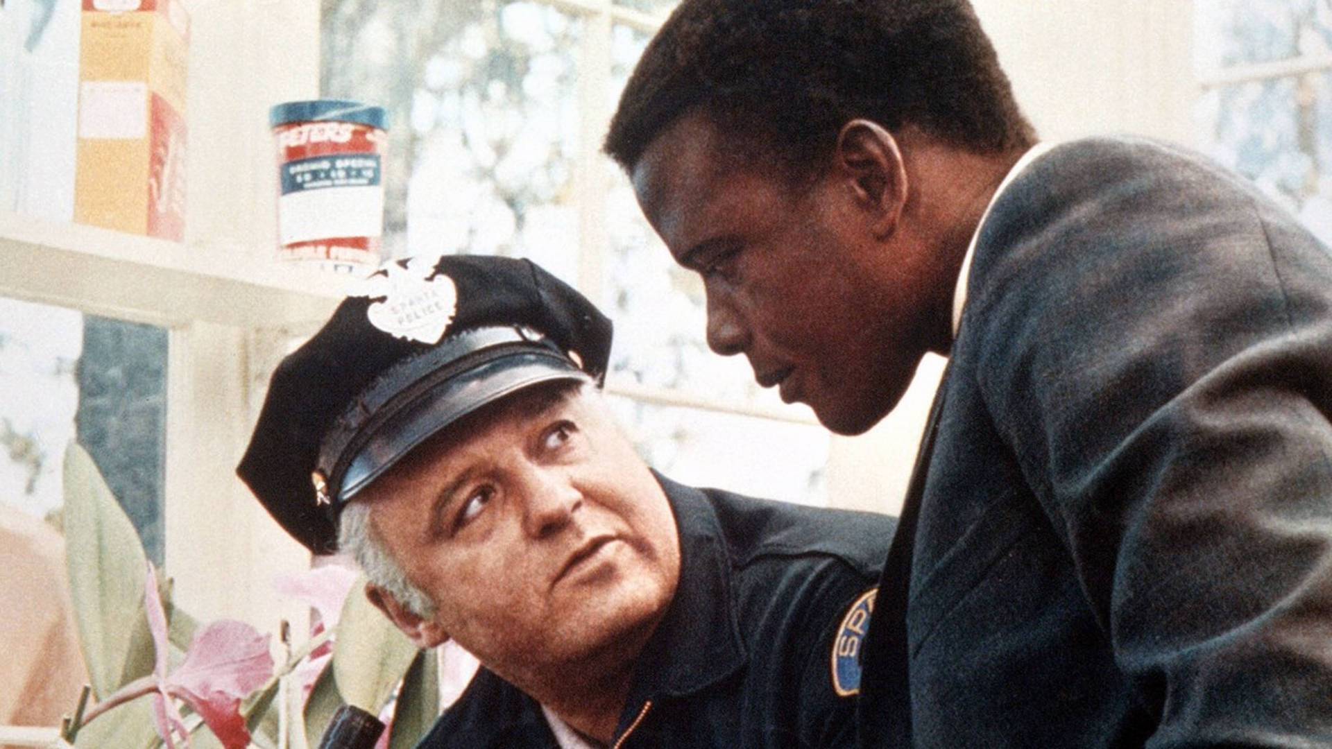Legendary American actor Rod Steiger in "In the Heat of the Night" Wallpaper