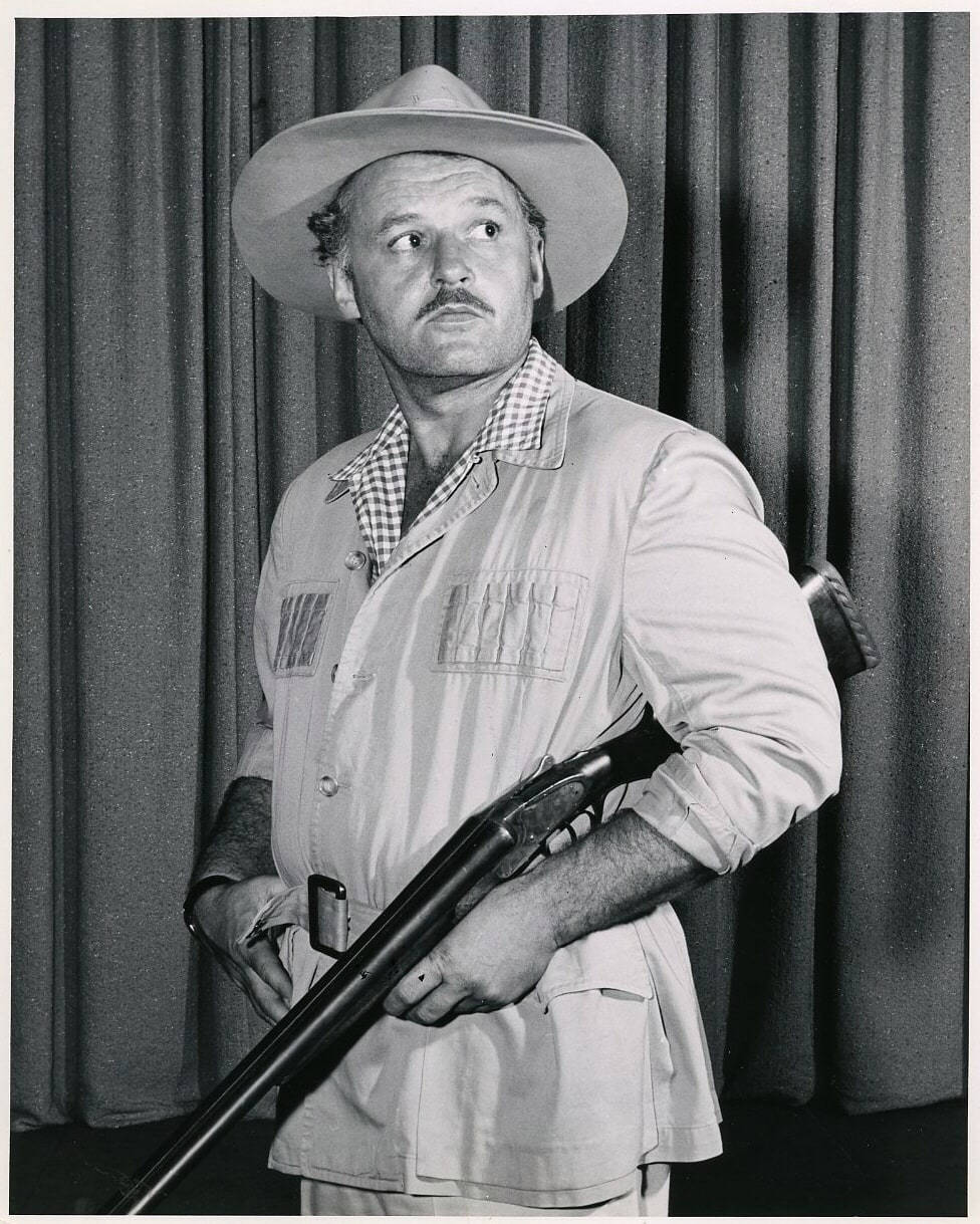 American Actor Rod Steiger Portrait Shot Wallpaper