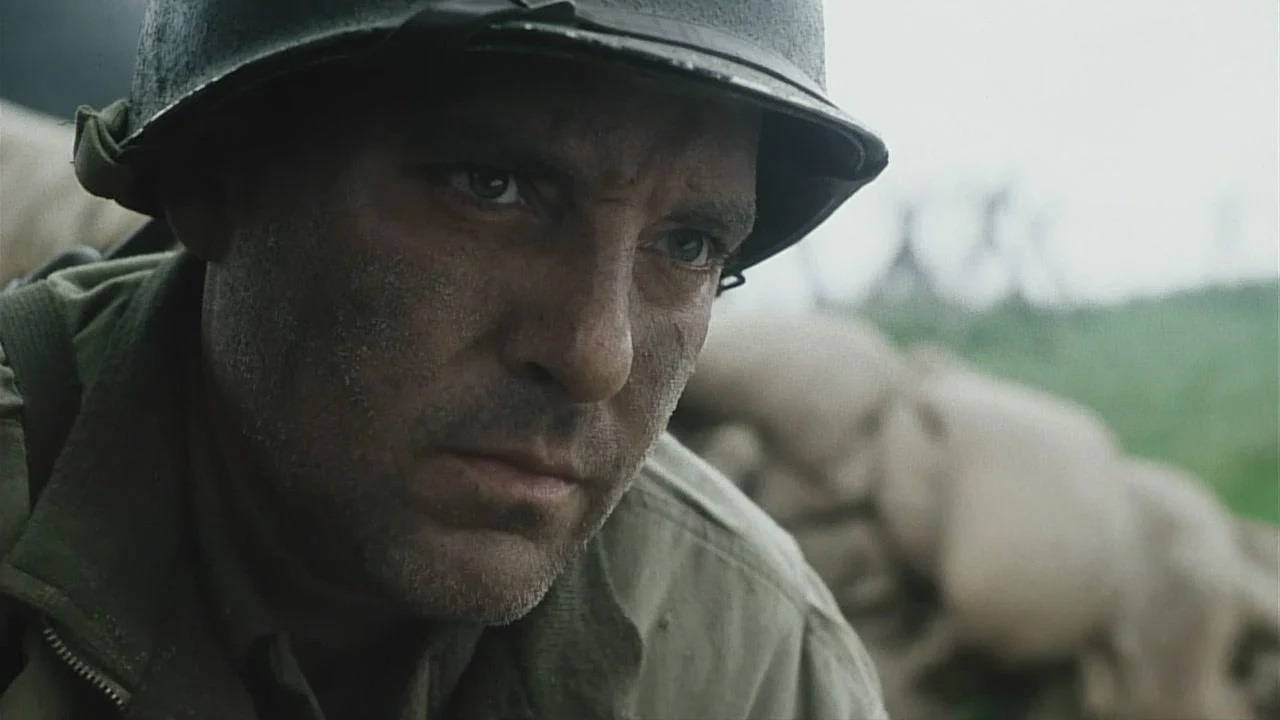 Actorestadounidense Tom Sizemore En La Película Rescatando Al Soldado Ryan. Fondo de pantalla